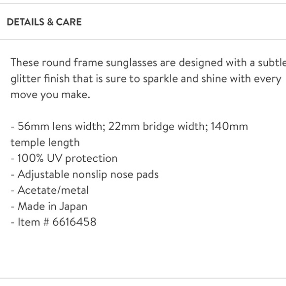 New!! $450 Gucci 56mm round sunglasses - Picture 3 of 3